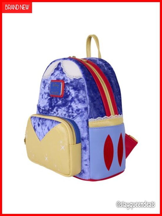 Loungefly Disney Snow White Cosplay Mini Backpack Faux Leather main image 4